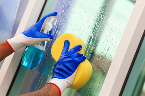 Detailed bathroom cleaning as part of deep cleaning in Enfield