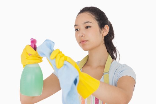Professional house cleaning service for a local Enfield home