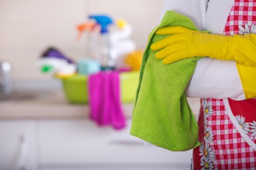 Detailed bathroom cleaning during a move-out clean in Enfield
